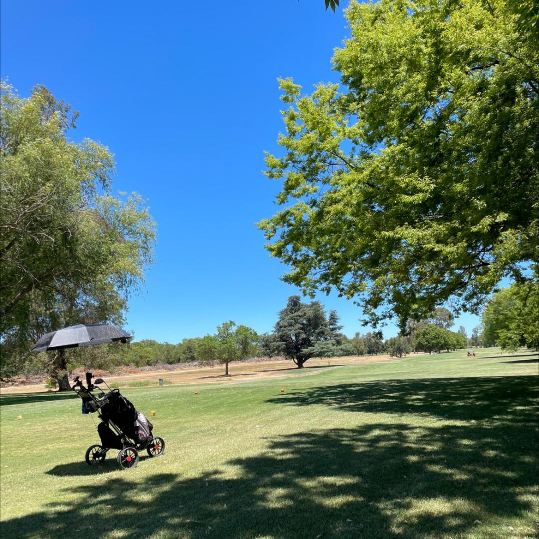 Haggin Oaks GC: Arcade Creek, Sacramento