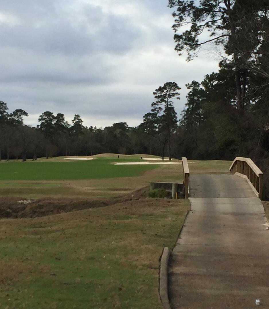 The Woodlands Country Club Palmer Course: West Course, Spring